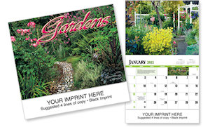 Wall Calendars: Gardens Wall Calendars